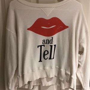 WILDFOX kiss and tell sweater
